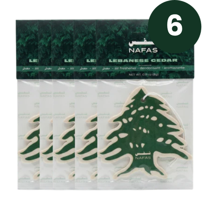 Lebanese Cedar Air Freshener + Sticker Pack