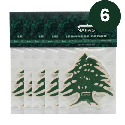 Lebanese Cedar Air Freshener + Sticker Pack