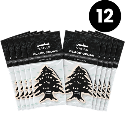 Lebanese Cedar Air Freshener + Sticker Pack