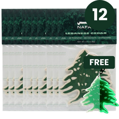 Lebanese Cedar Air Freshener + Sticker Pack