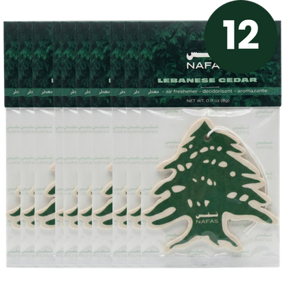 Lebanese Cedar Air Freshener + Sticker Pack