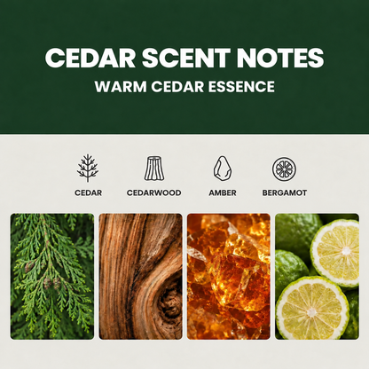 Lebanese Cedar Air Freshener + Sticker Pack