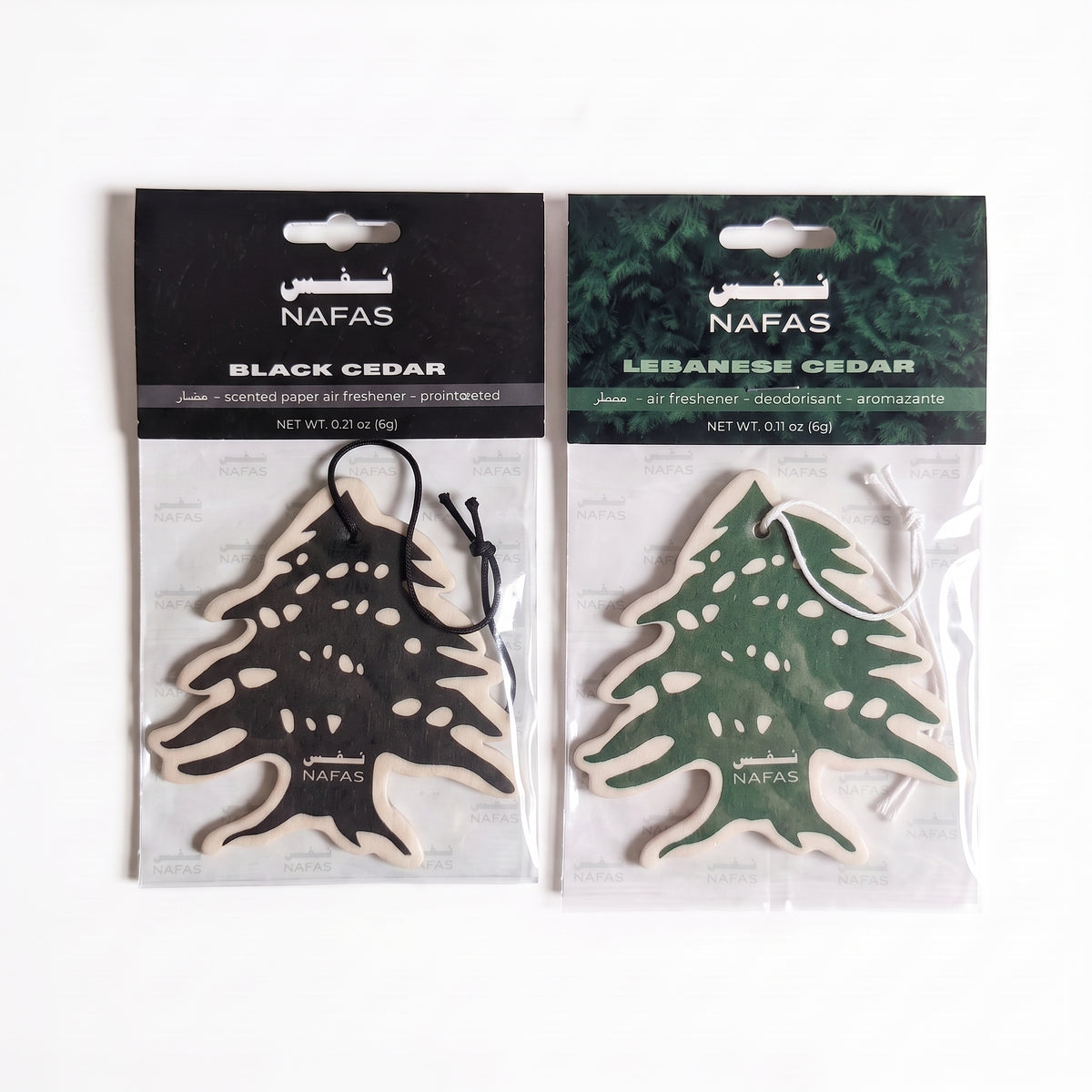 Lebanese Cedar Air Freshener + Sticker Pack