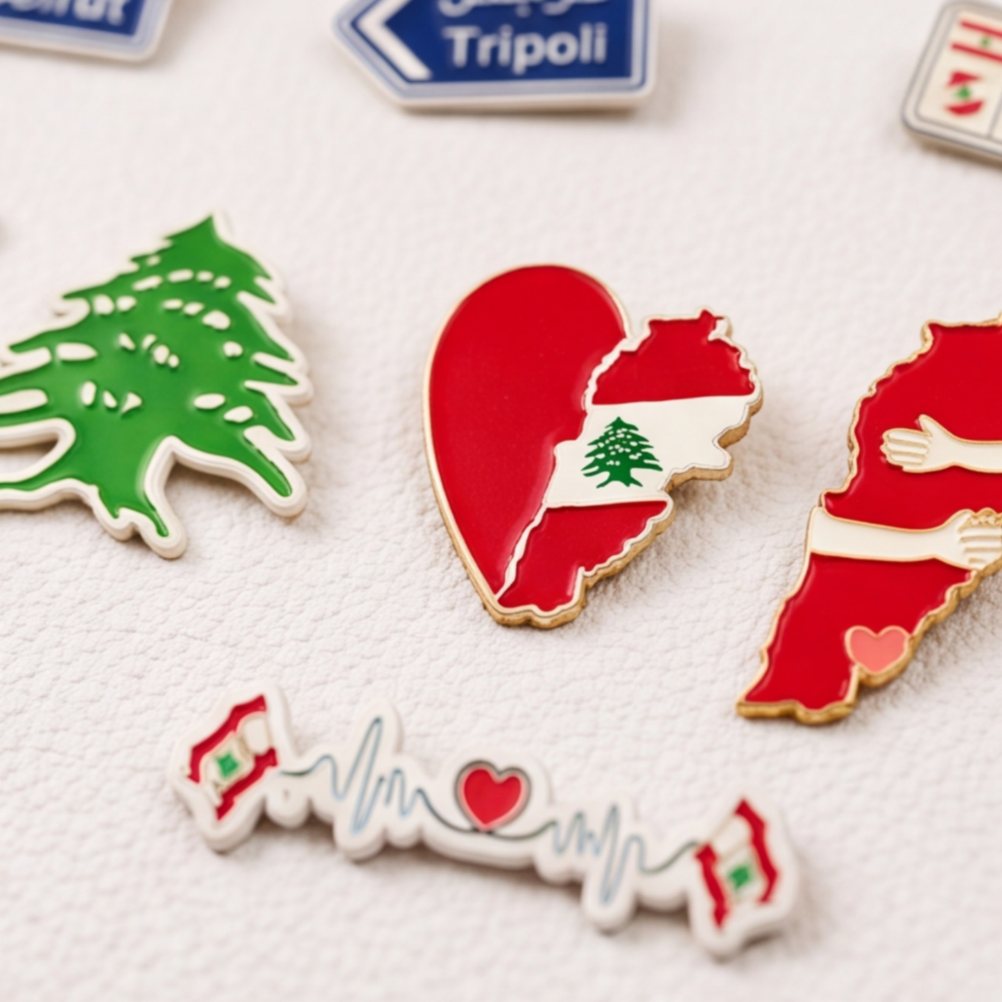 Lebanese Metal Stickers
