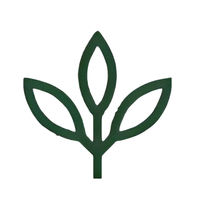 Nafas organic cotton leaf icon — natural pure Lebanese cedarwood organic ingredients Arab American brand